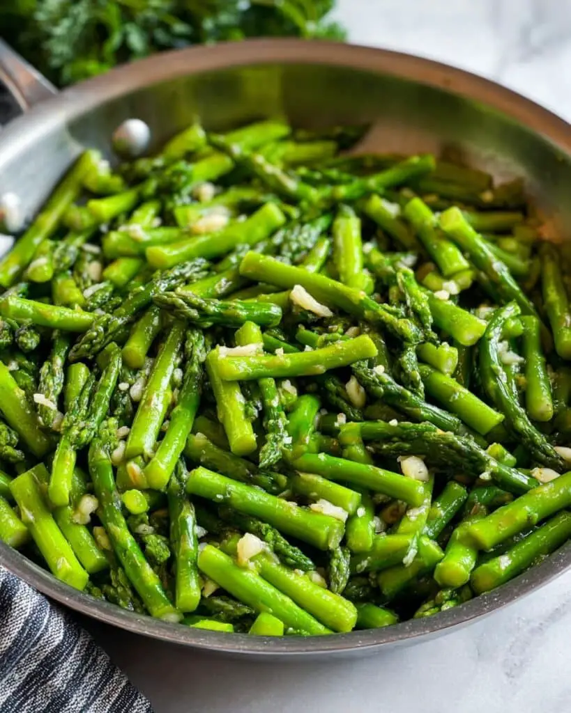 Garlic Italian Seasoned Sauteed Asparagus Recipe