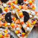Easy Candy Corn Bark Recipe