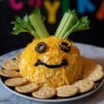 Jack O Lantern Cheese Ball Recipe