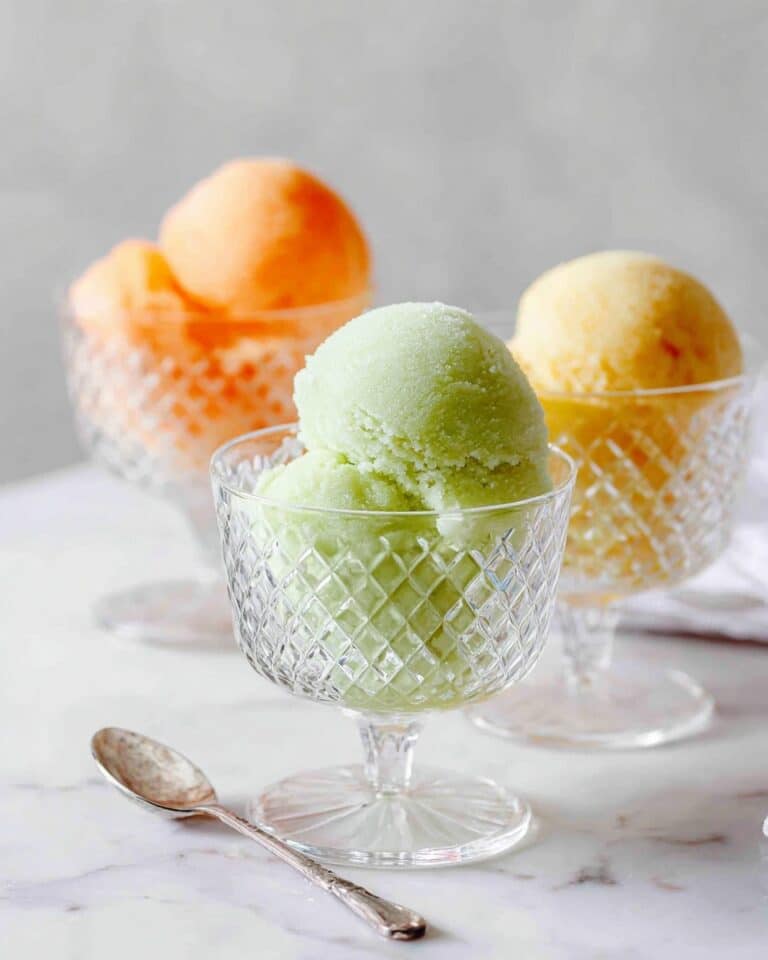 Easy Melon Sorbet Recipe