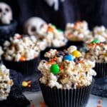 Spooky White Chocolate Halloween Popcorn Recipe