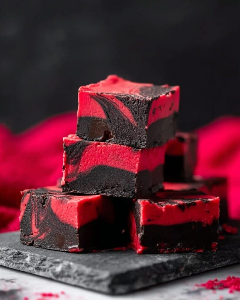 Spooky Vampire Fudge Recipe