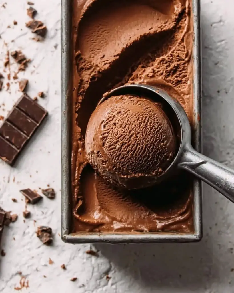 Easy No Churn Chocolate Ice Cream Recipe