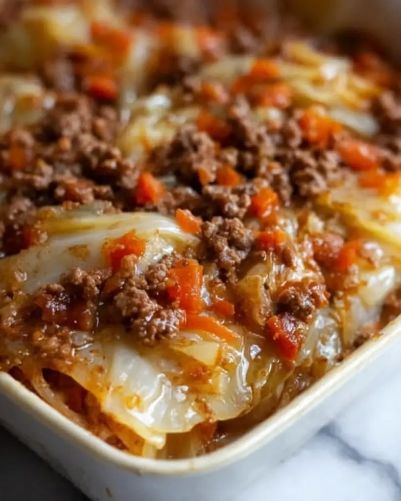 Hearty Cabbage and Ground Beef Skillet Recipe