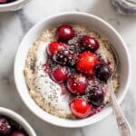 Healthy Overnight Breakfast Oat Bowls Recipe
