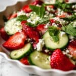 Strawberry Cucumber Salad with Honey Dressing Recipe