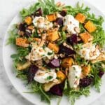 Roasted Root Vegetable Burrata Salad Recipe