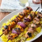 Middle Eastern-Style Grilled Chicken Kabobs Recipe