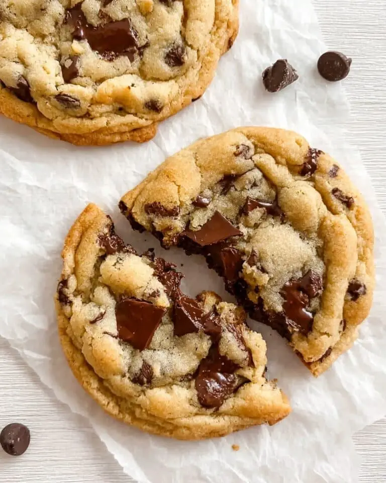 Copycat Crumbl Chocolate Chip Cookie Recipe