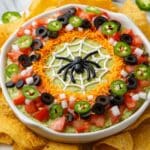 Spider Web Taco Dip Recipe