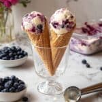 Blueberry Cobbler Ice Cream Recipe