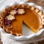 The Great Pumpkin Pie Recipe
