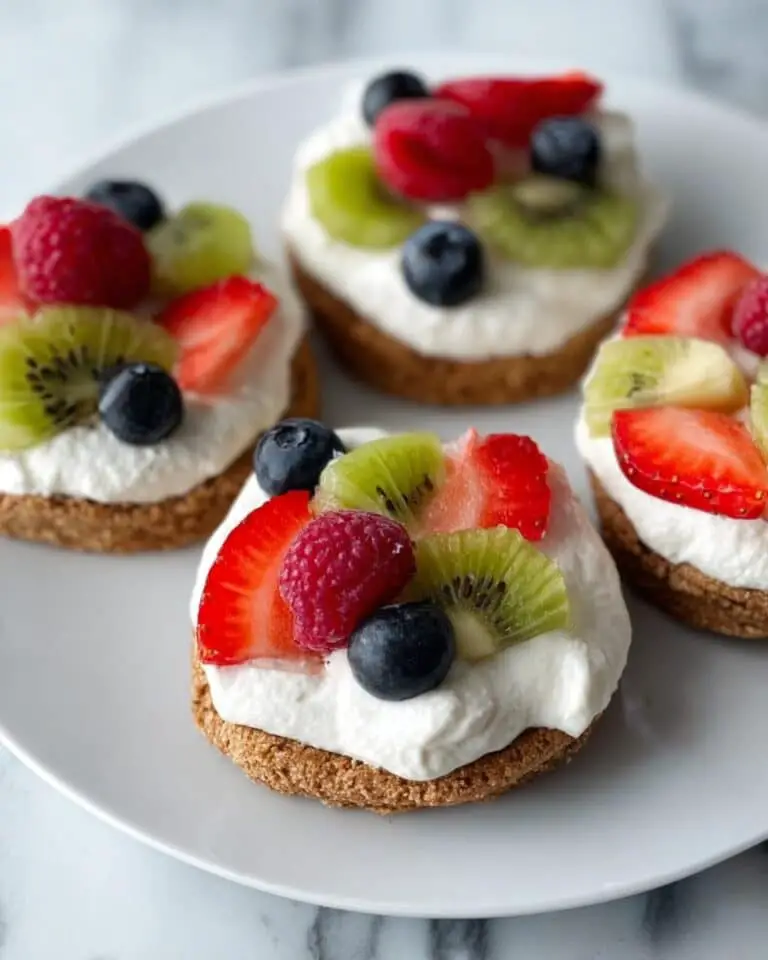 Mini Fruit Pizzas Recipe