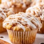 Apple Streusel Muffins with Cinnamon and Tart Apples Recipe