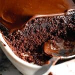 30 Minute Scoopable Chocolate Cake Recipe