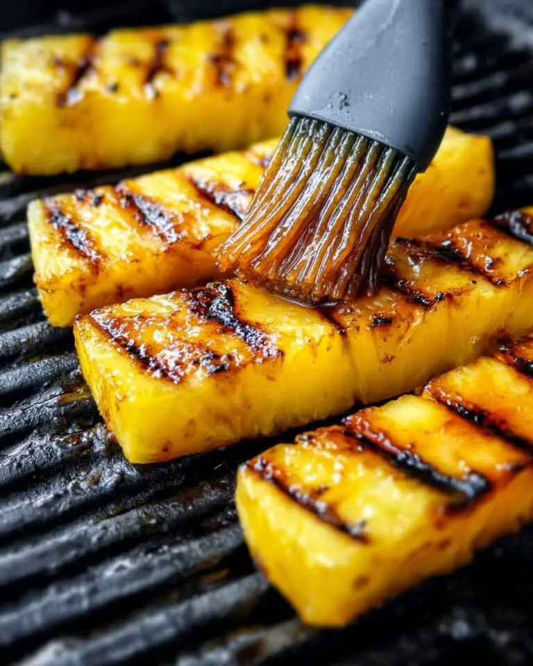 Brown Sugar Chili Pineapple (Grilled) Recipe