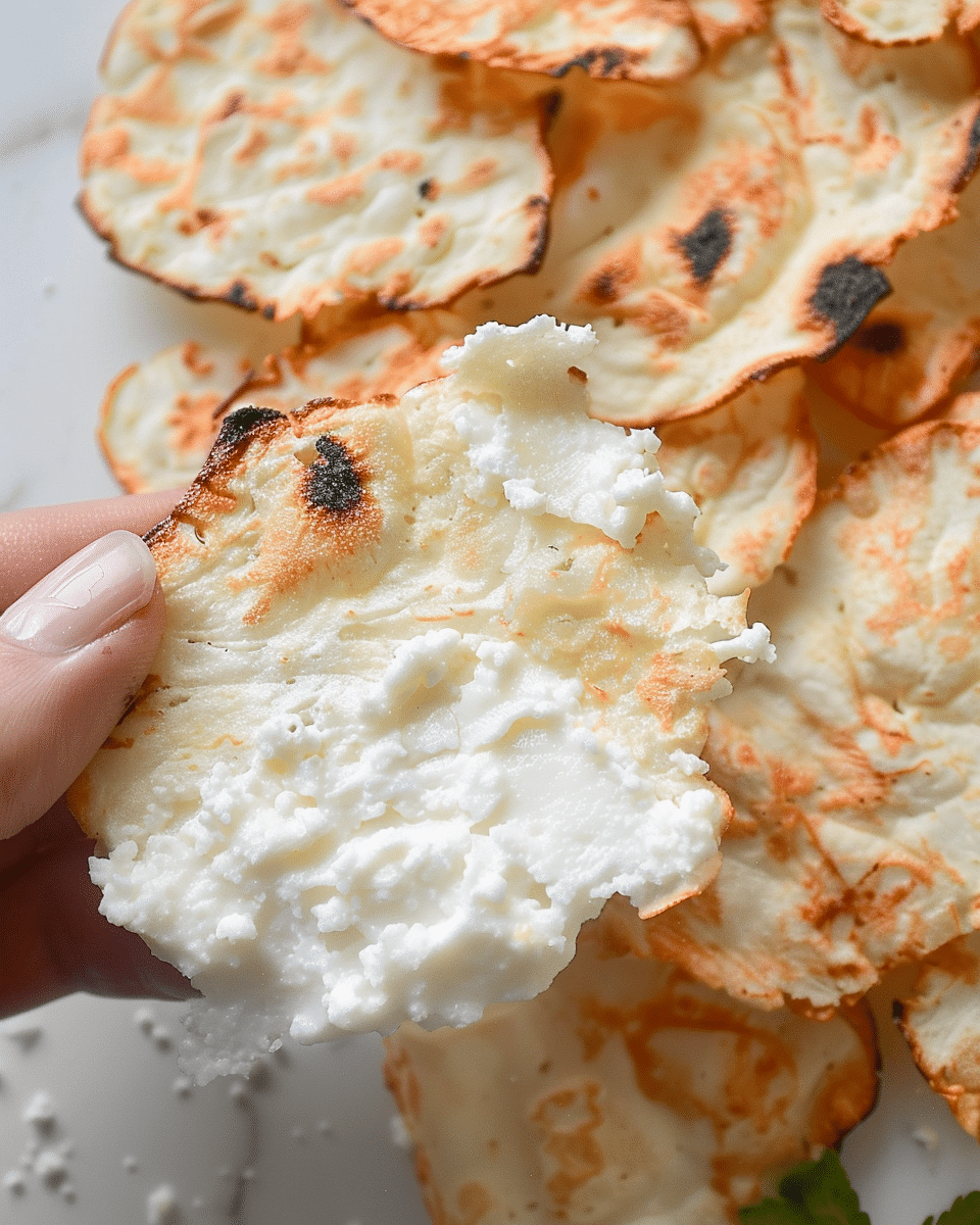 Cottage Cheese Chips