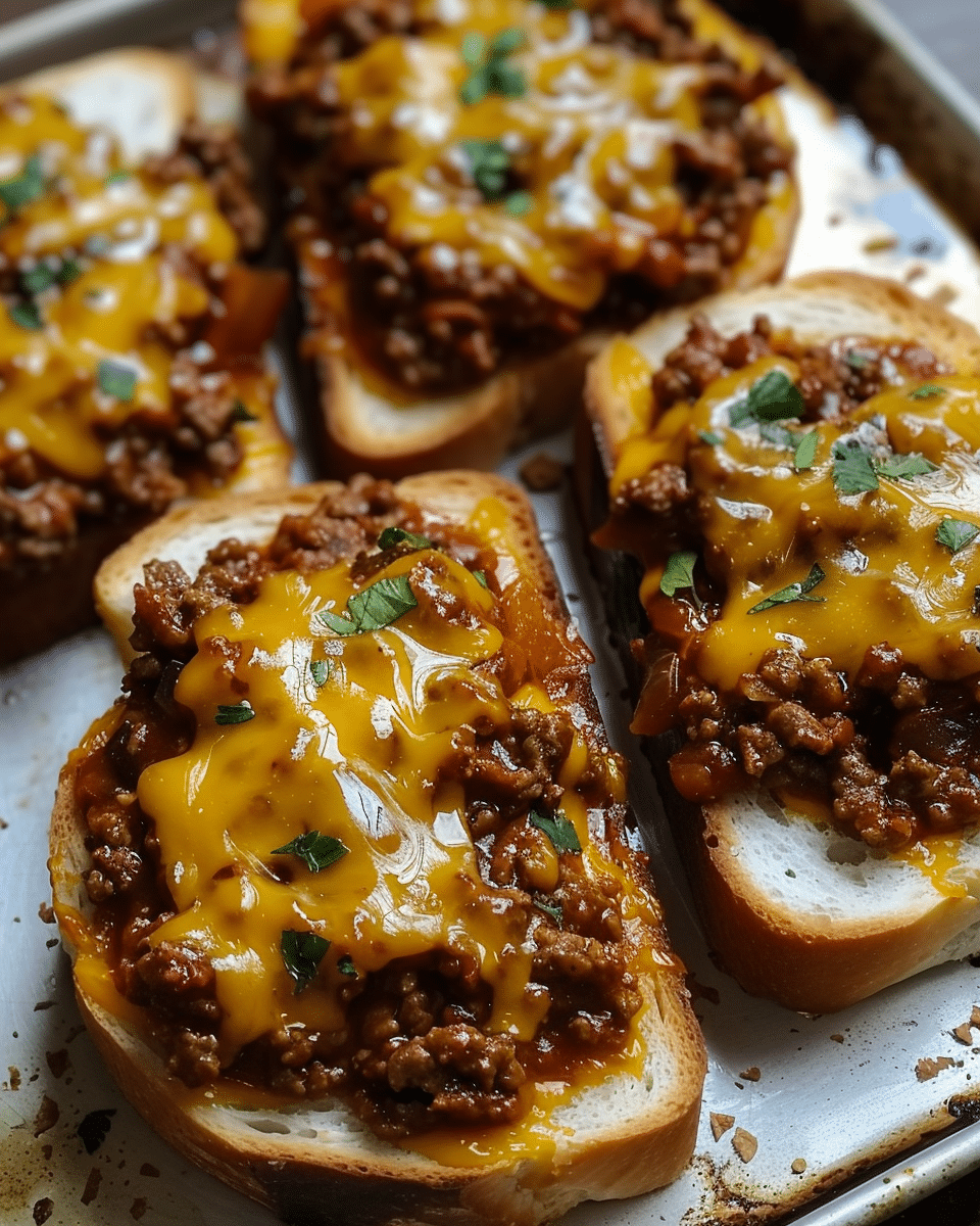 Texas Toast Sloppy Joes