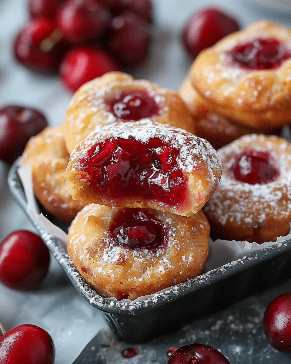 Delicious Cherry Pie Bites Recipe