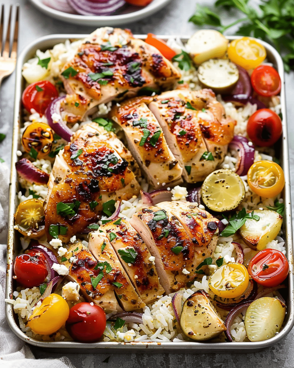 Greek Sheet Pan Chicken