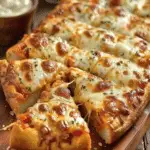Cheesy Garbage Bread Delight