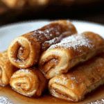 Cinnamon Roll French Toast Roll-Ups