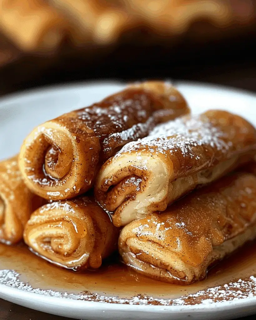 Cinnamon Roll French Toast Roll-Ups