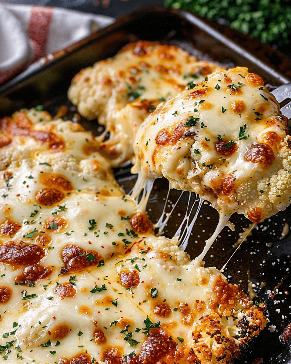 Baked Cauliflower Parmesan