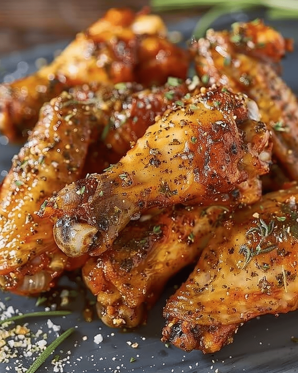 Dill Pickle Ranch Chicken Wings
