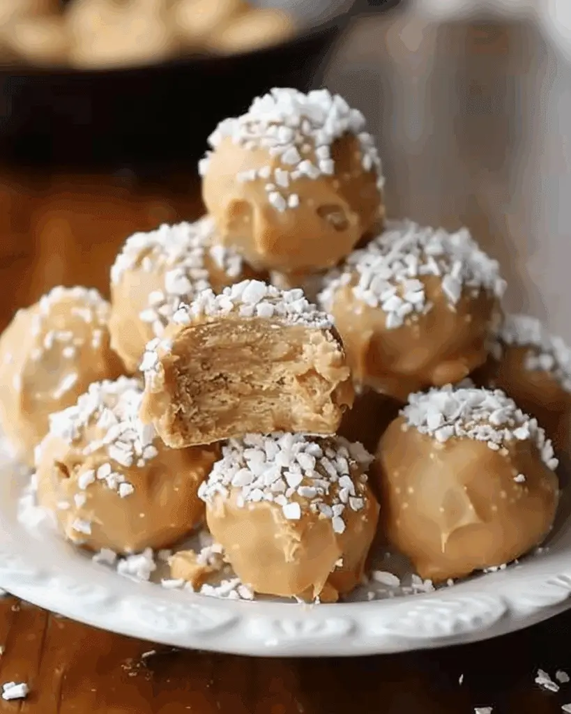 3-Ingredient Peanut Butter Balls (With Cream Cheese)