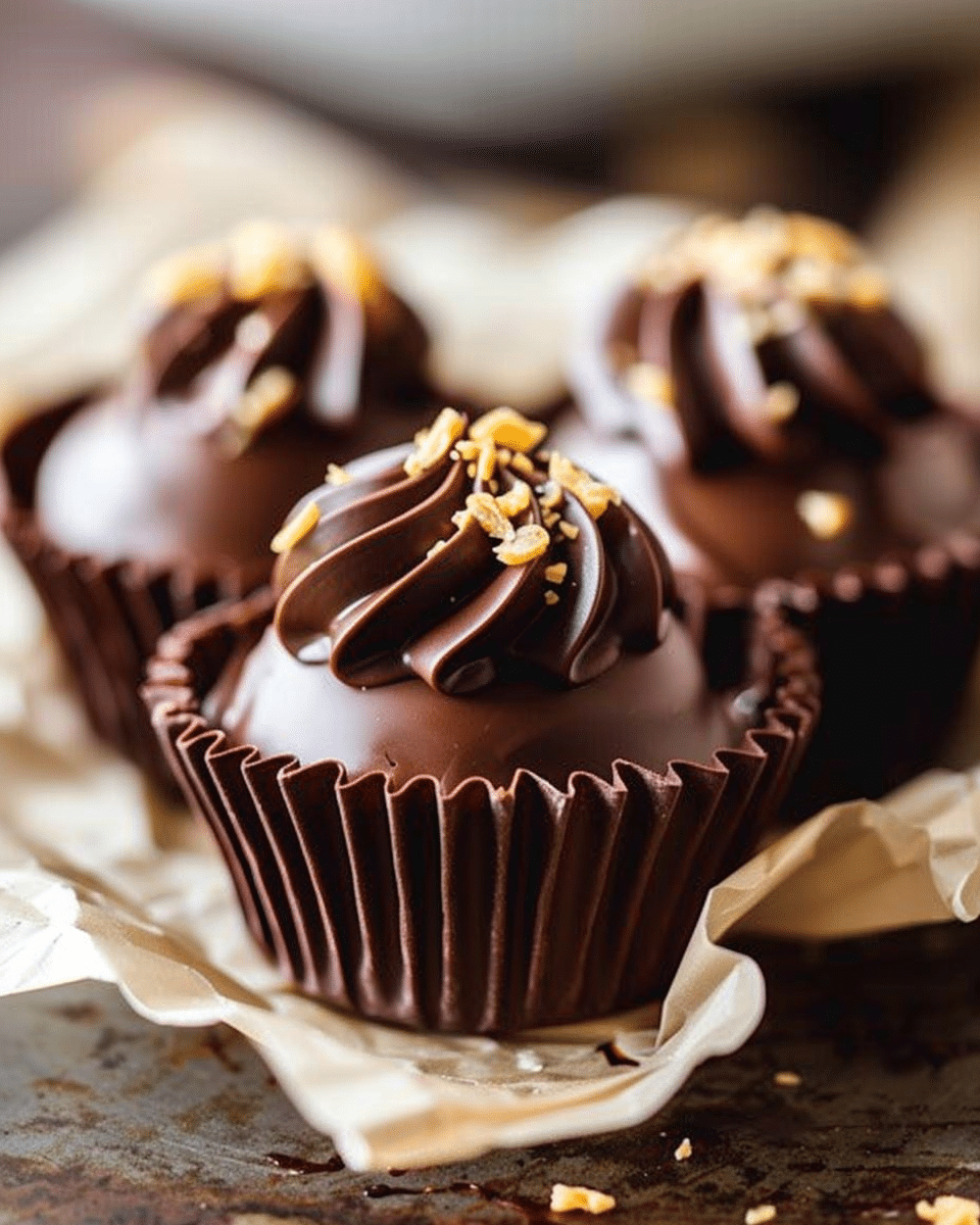 Peanut Butter Brownie Bombs