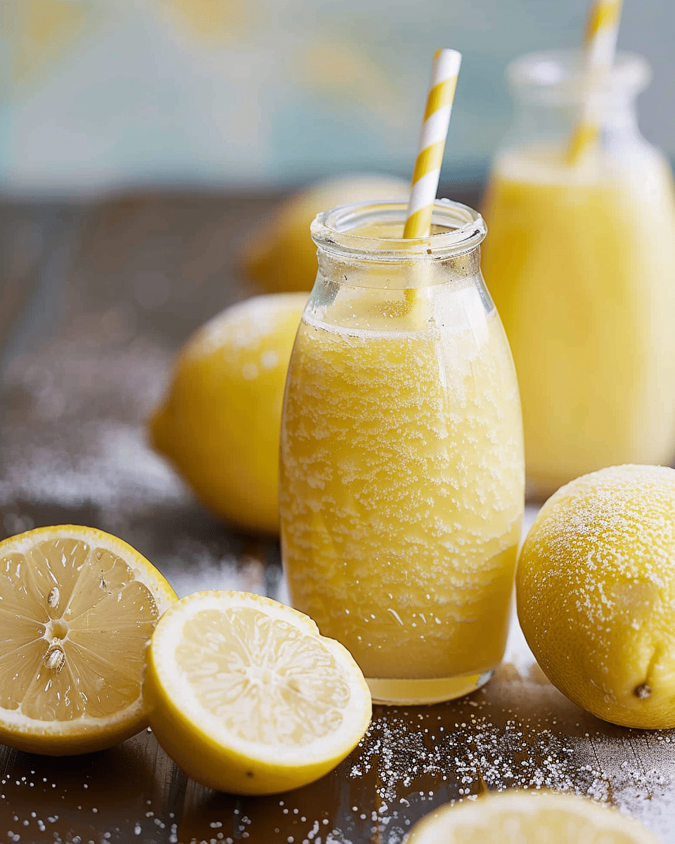 Lemon Smoothie (Sunshine in a Bottle!)