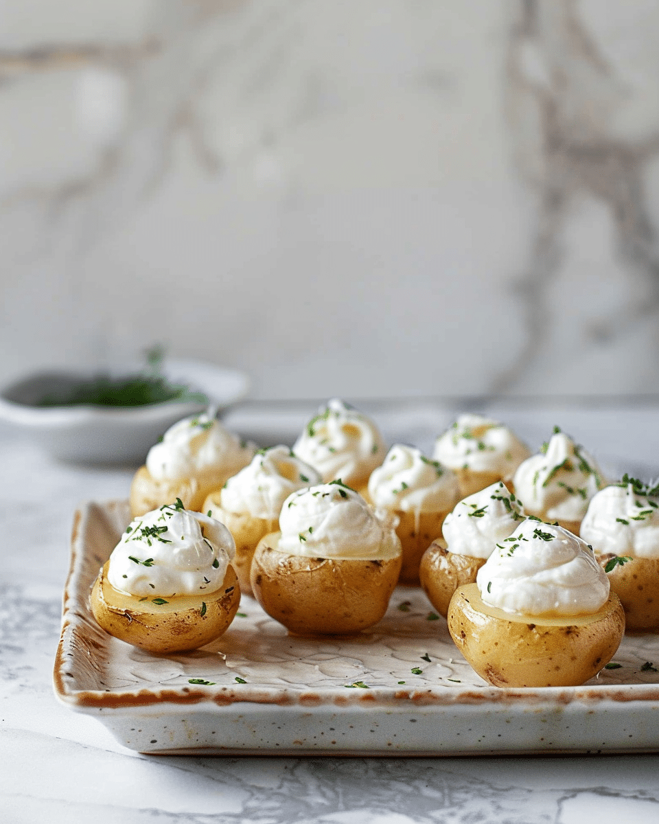 Mini Baked Potatoes