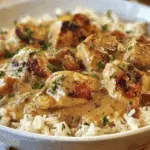Smothered Chicken and Rice