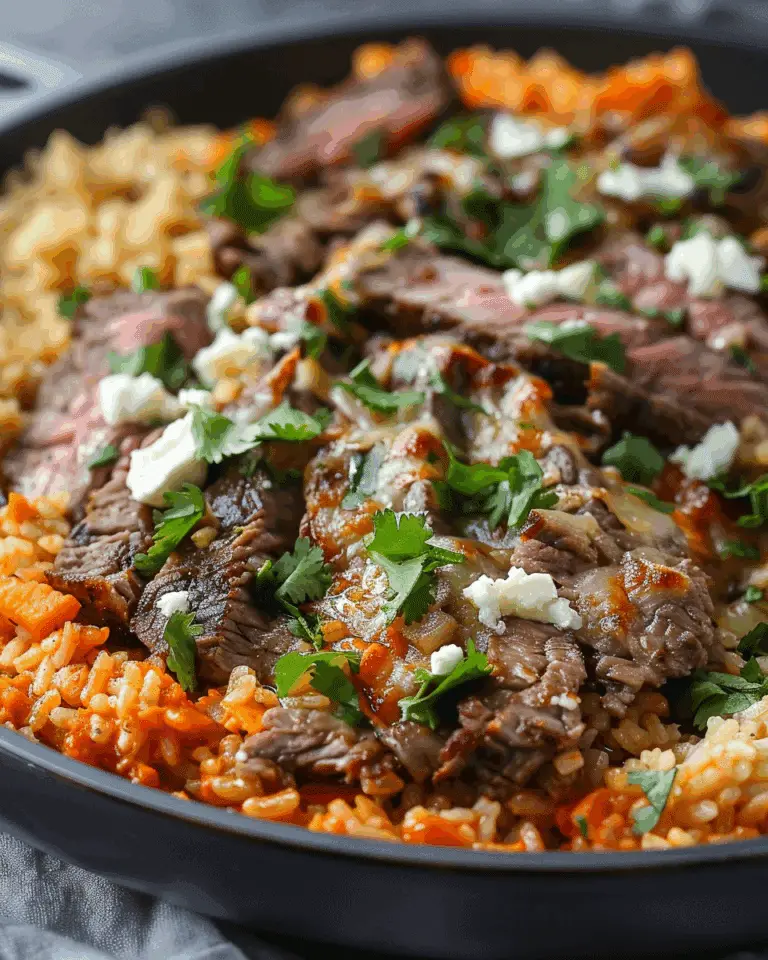 Steak Queso Rice
