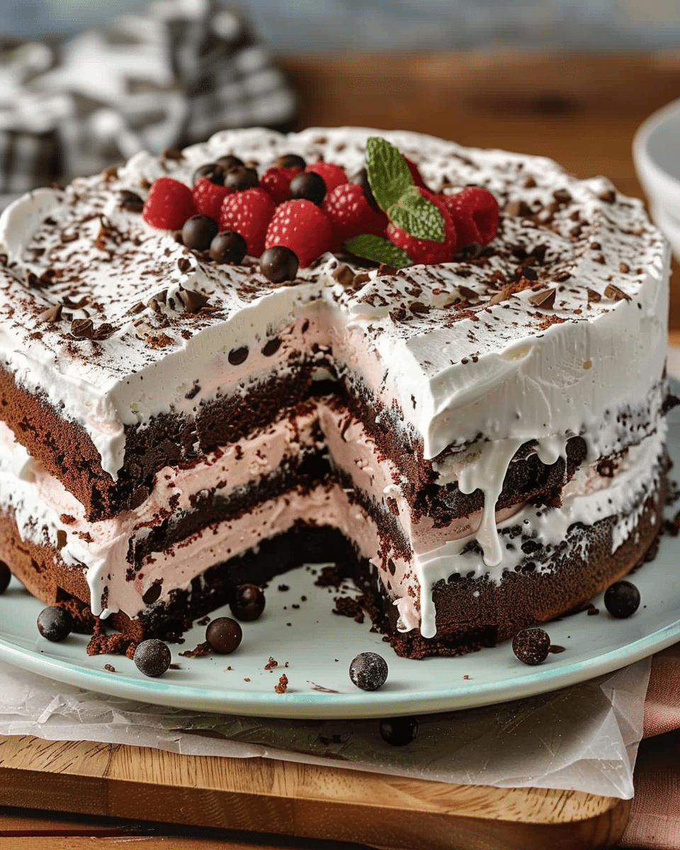 Ice Cream Sandwich Cake