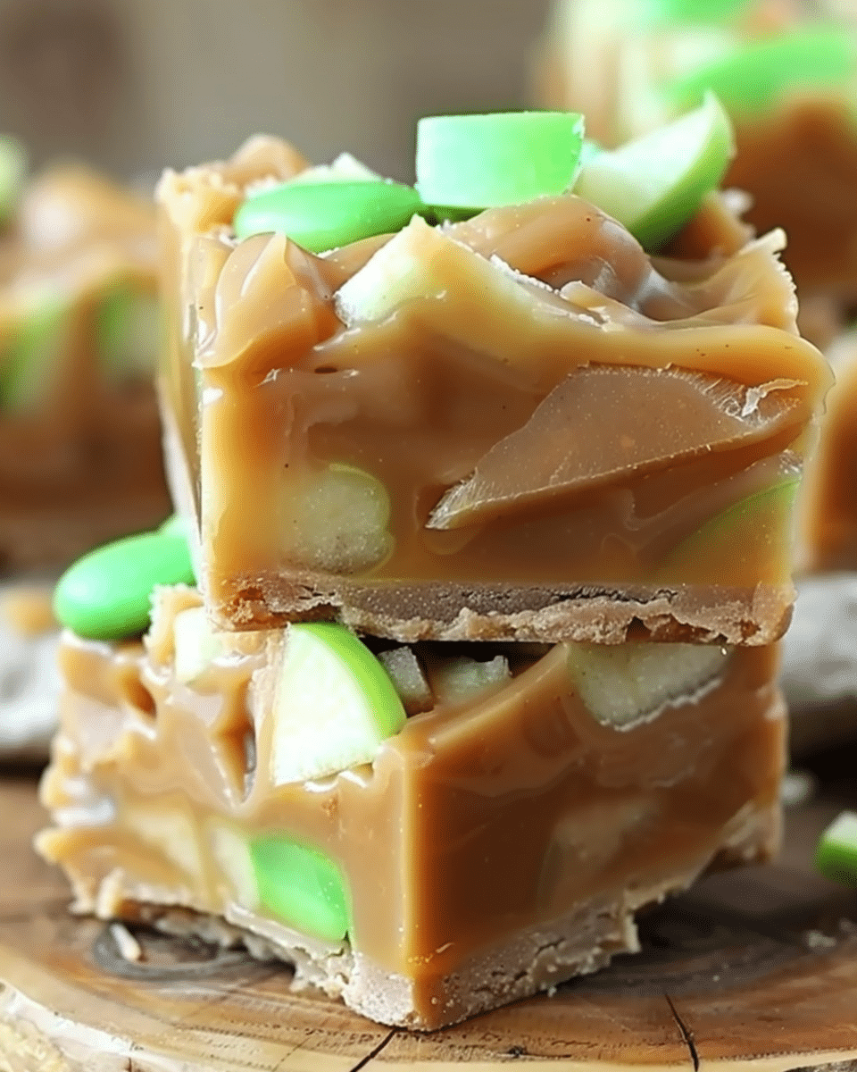 Caramel Apple Fudge Delight