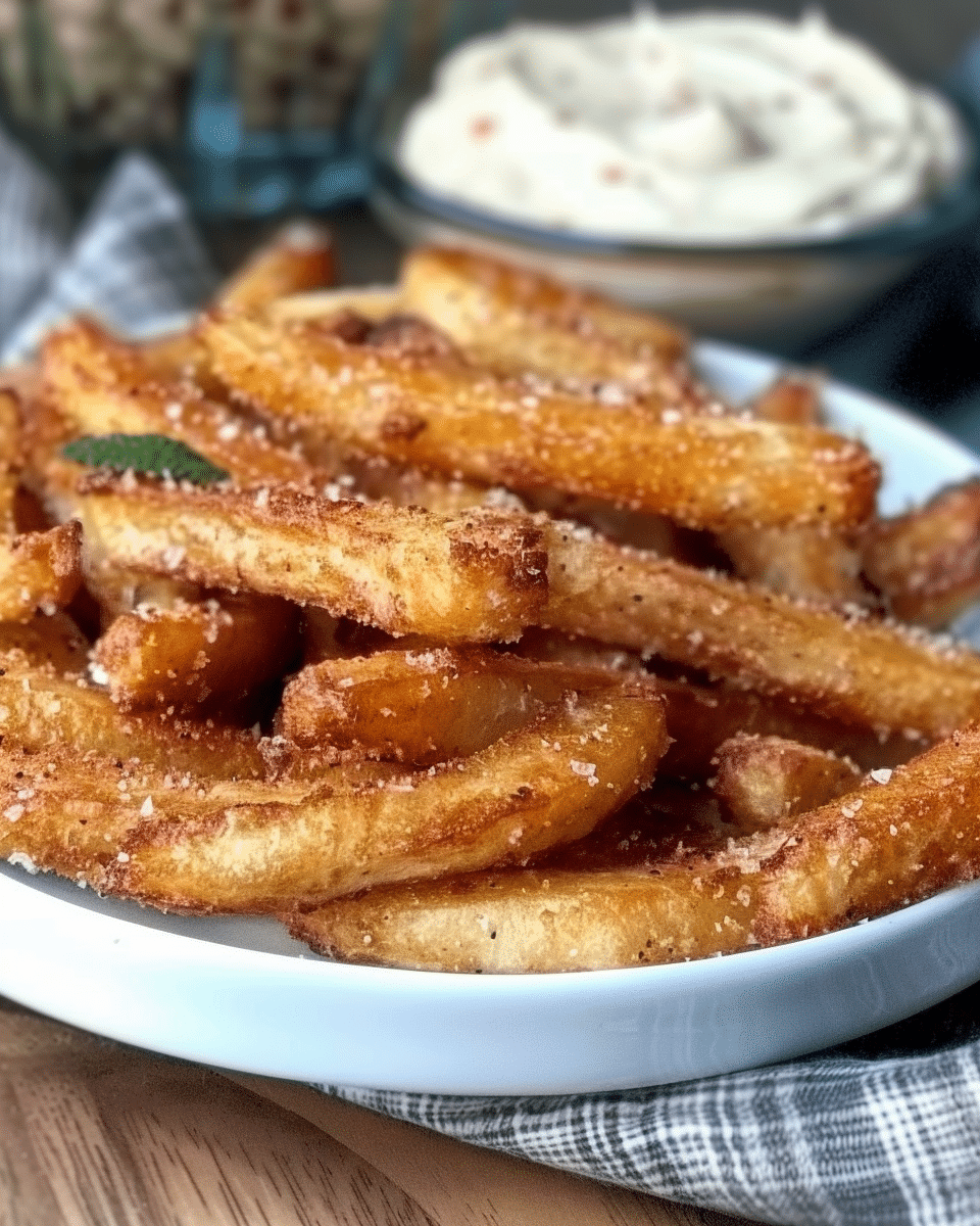 Crispy Air Fryer Apple Fries