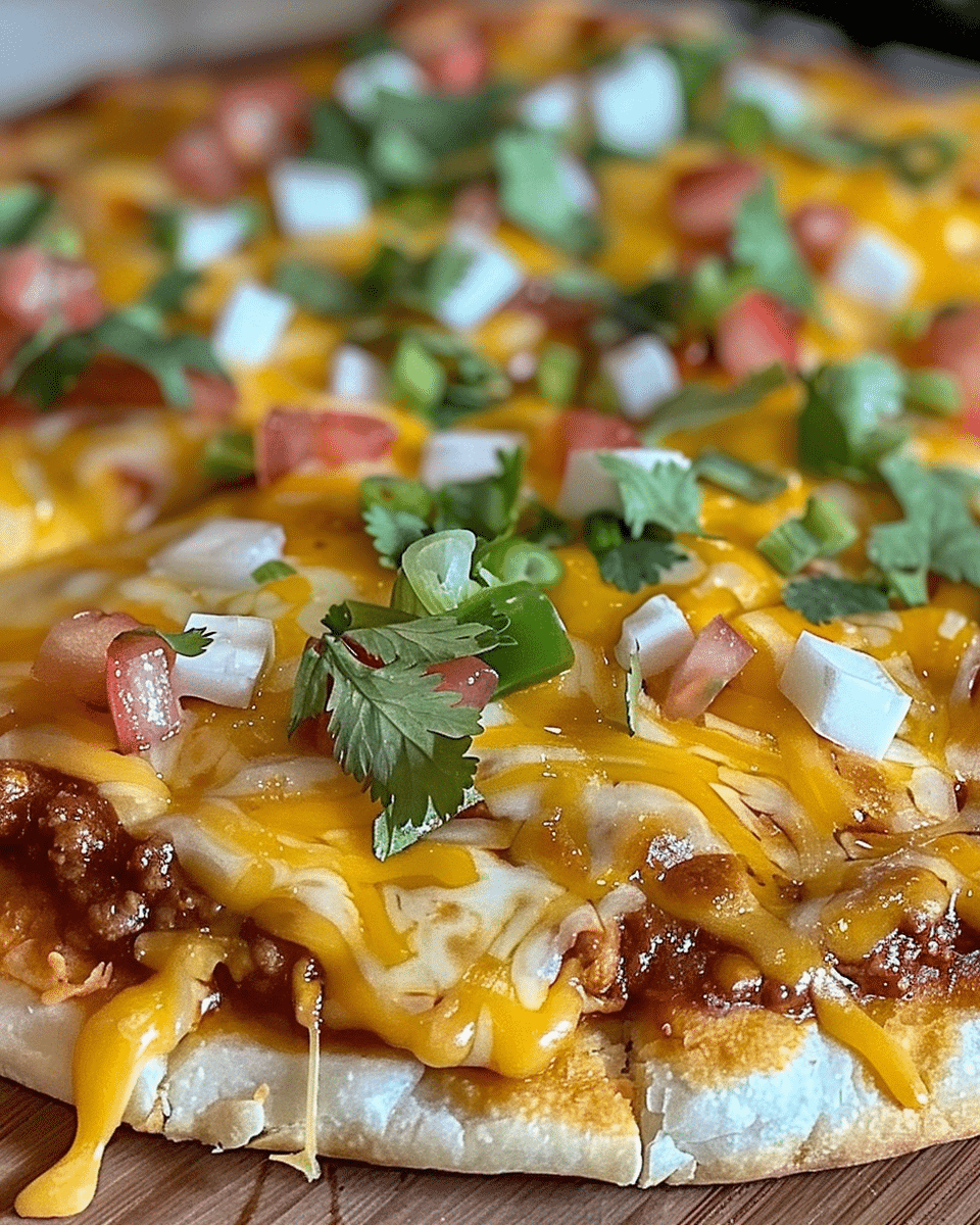 Homemade Mexican Pizza