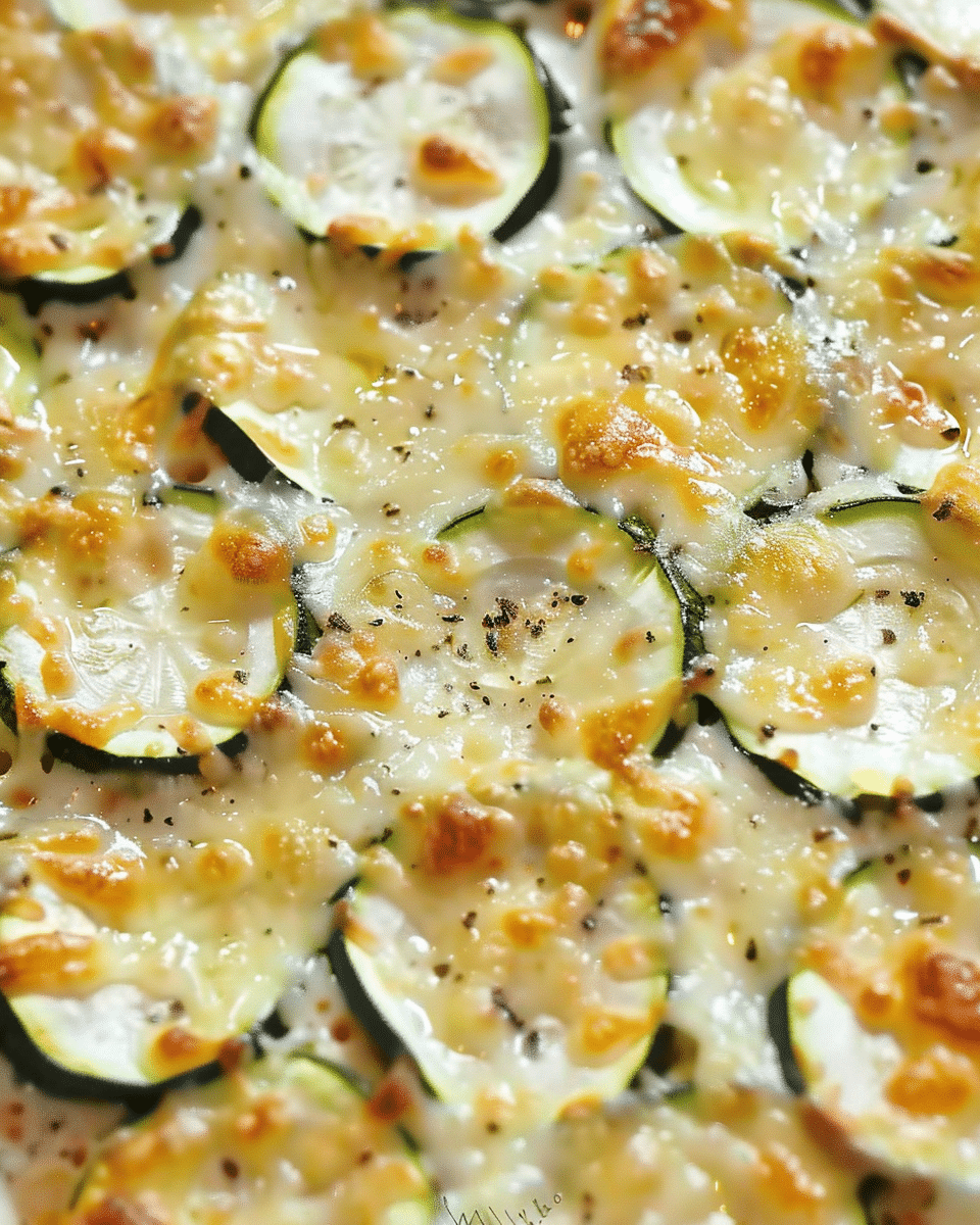 Baked Parmesan Zucchini