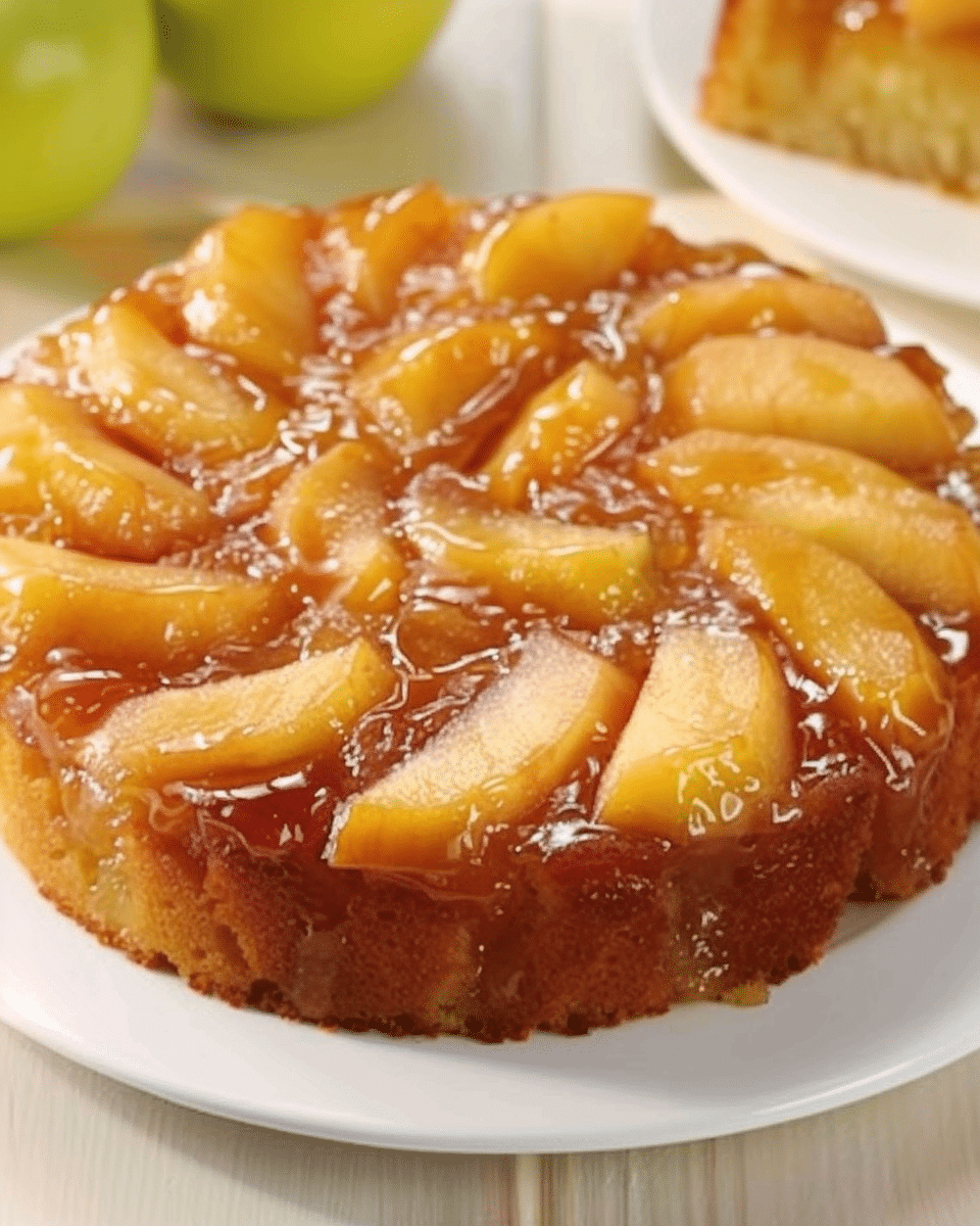 Apple Upside Down Cake Recipe