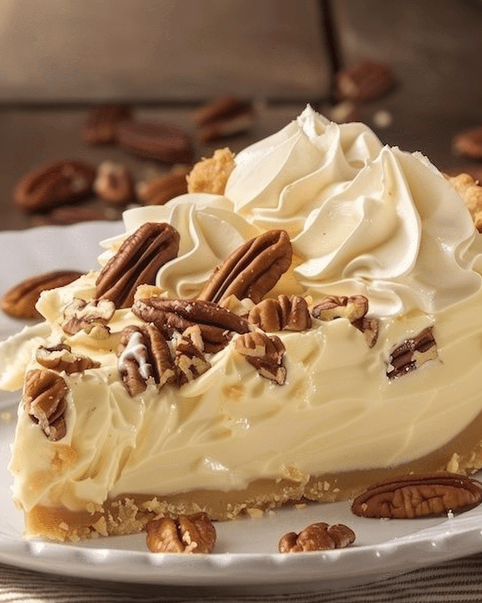 My Best Favorite Pecan Cream Pie!