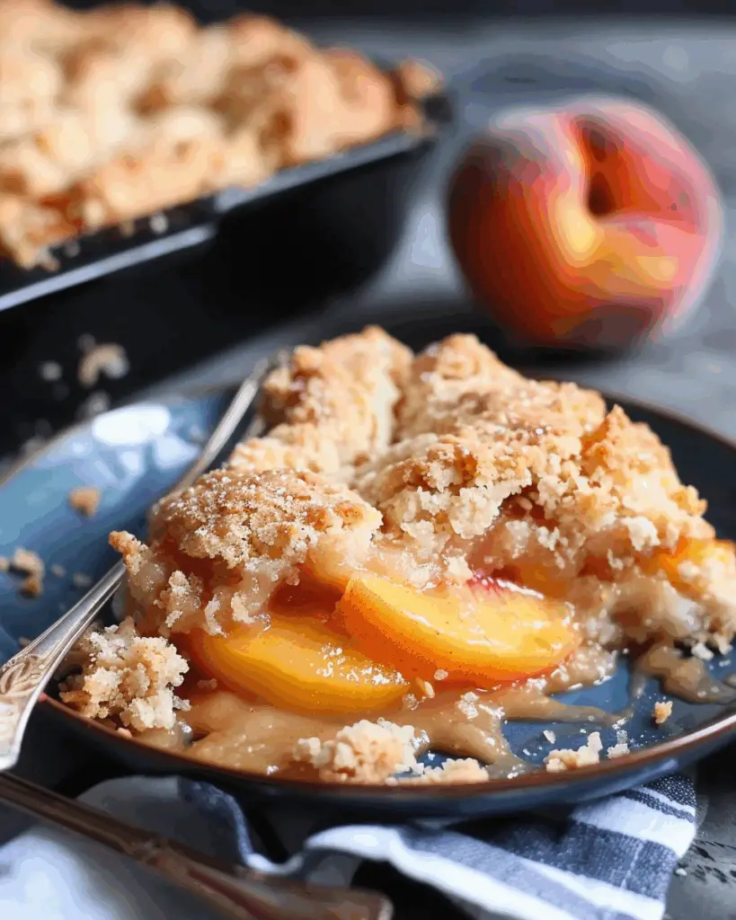 Southern Peach Cobbler Recipe