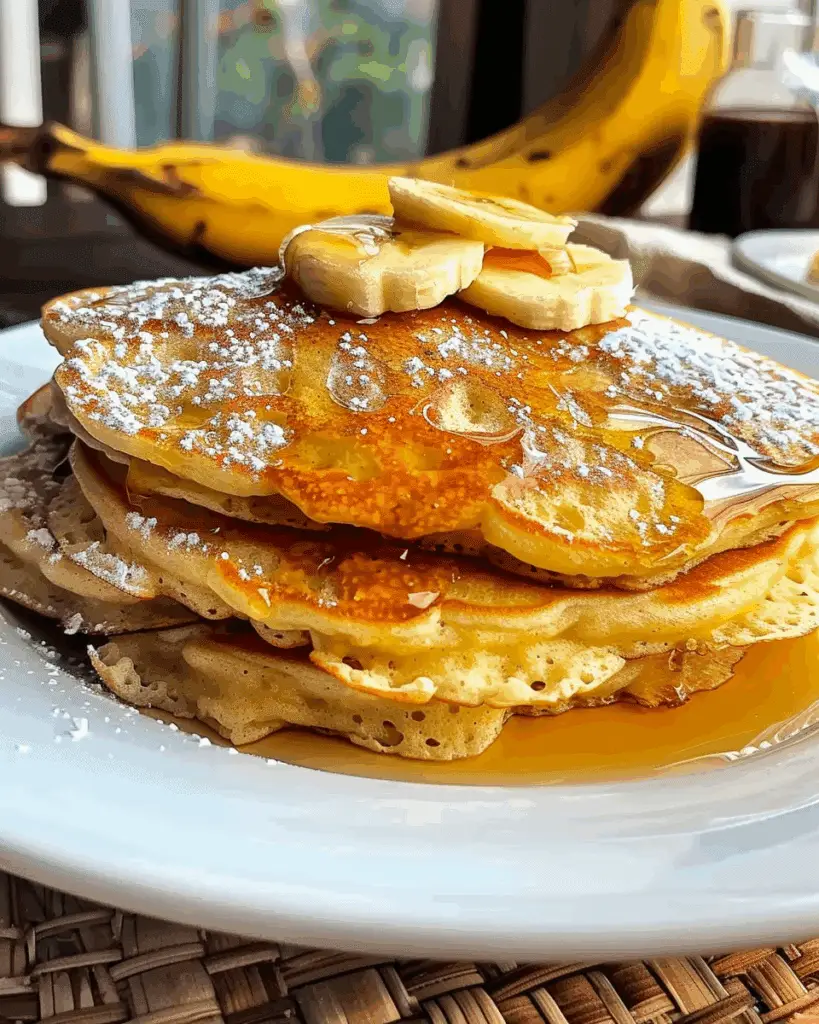 The Best Homemade Banana Pancakes