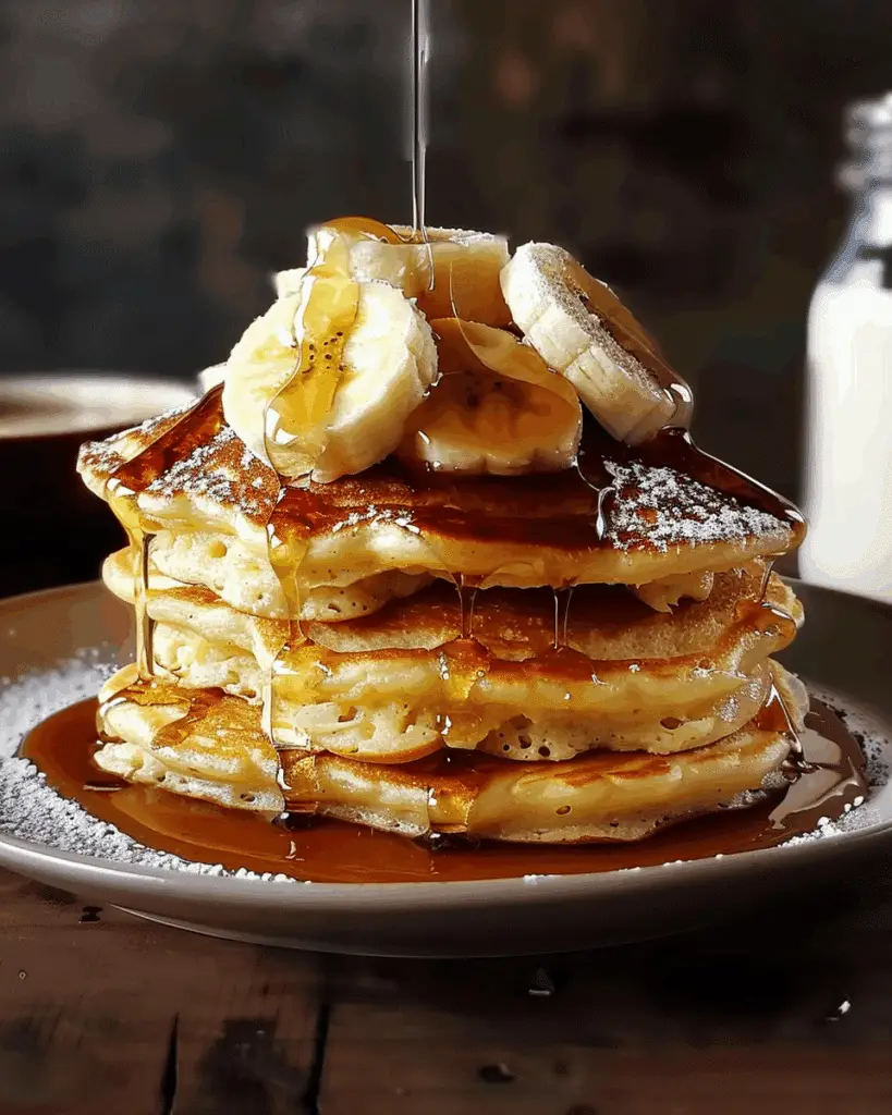 The Best Homemade Banana Pancakes