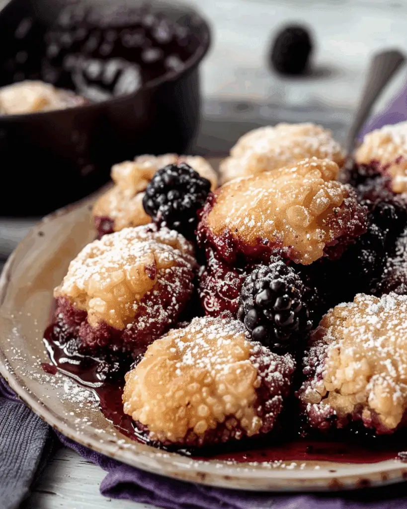 Blackberry Dumplings