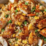 Bang Bang Chicken Fried Rice