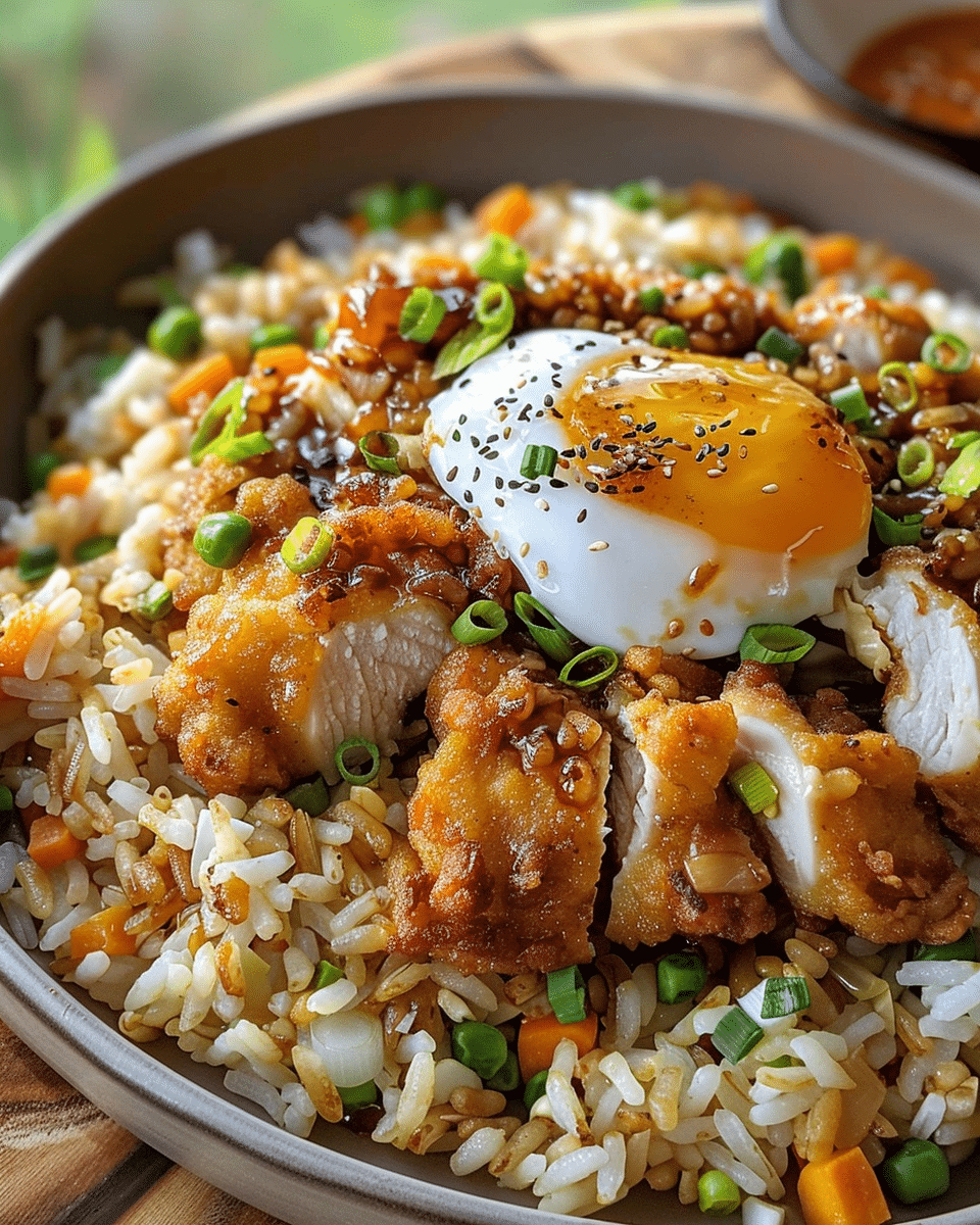 Bang Bang Chicken Fried Rice
