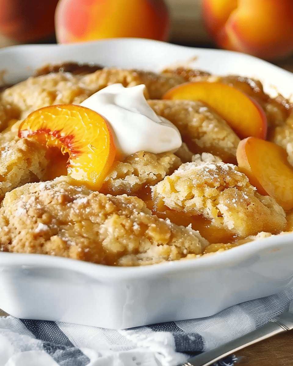 Southern Peach Cobbler