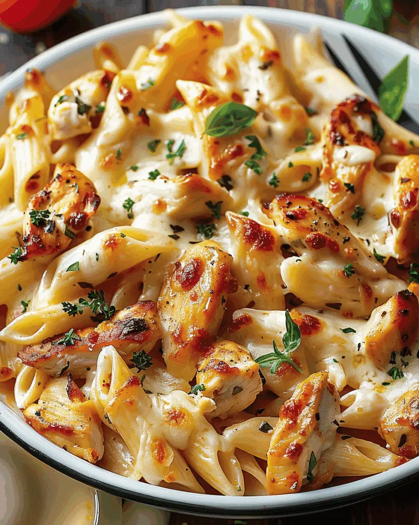 Cheesy Chicken Pasta